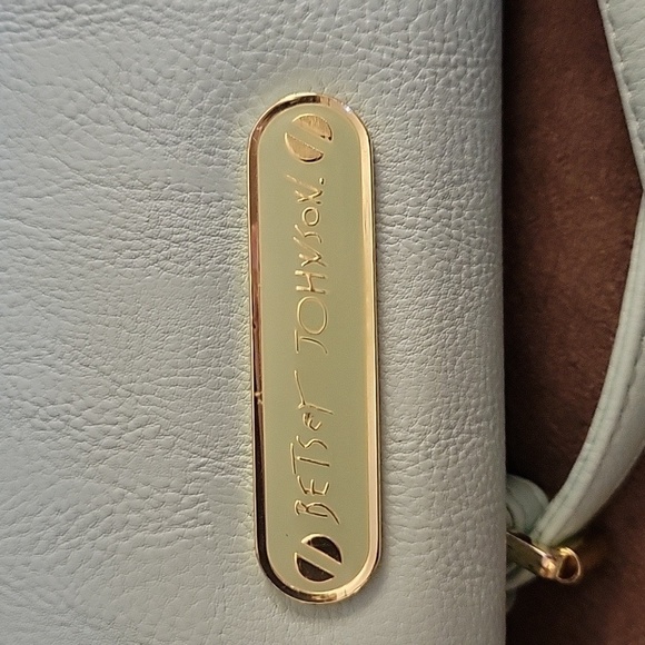 Vtg BETSEY JOHNSON Icy Blue Bow Crossbody Wallet Envelope Micro Purse - Picture 9 of 12